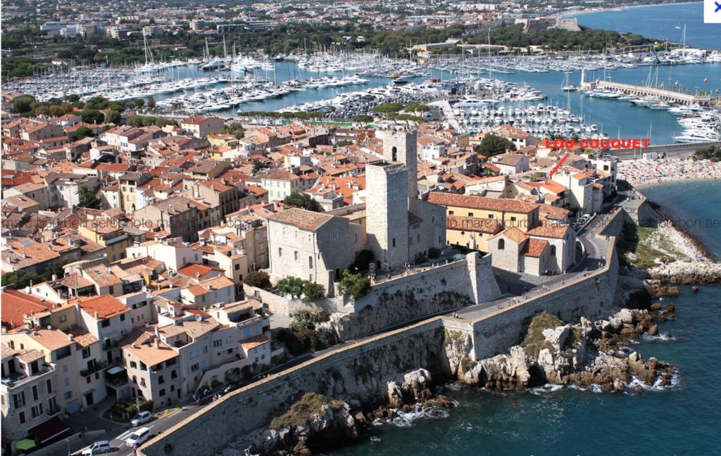 Lou Couquet Leilighet Antibes Eksteriør bilde